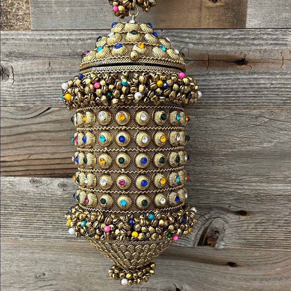 Ramla Bling Bling Handmade Beaded Crystal Bag Brand New! - Picture 4 of 10